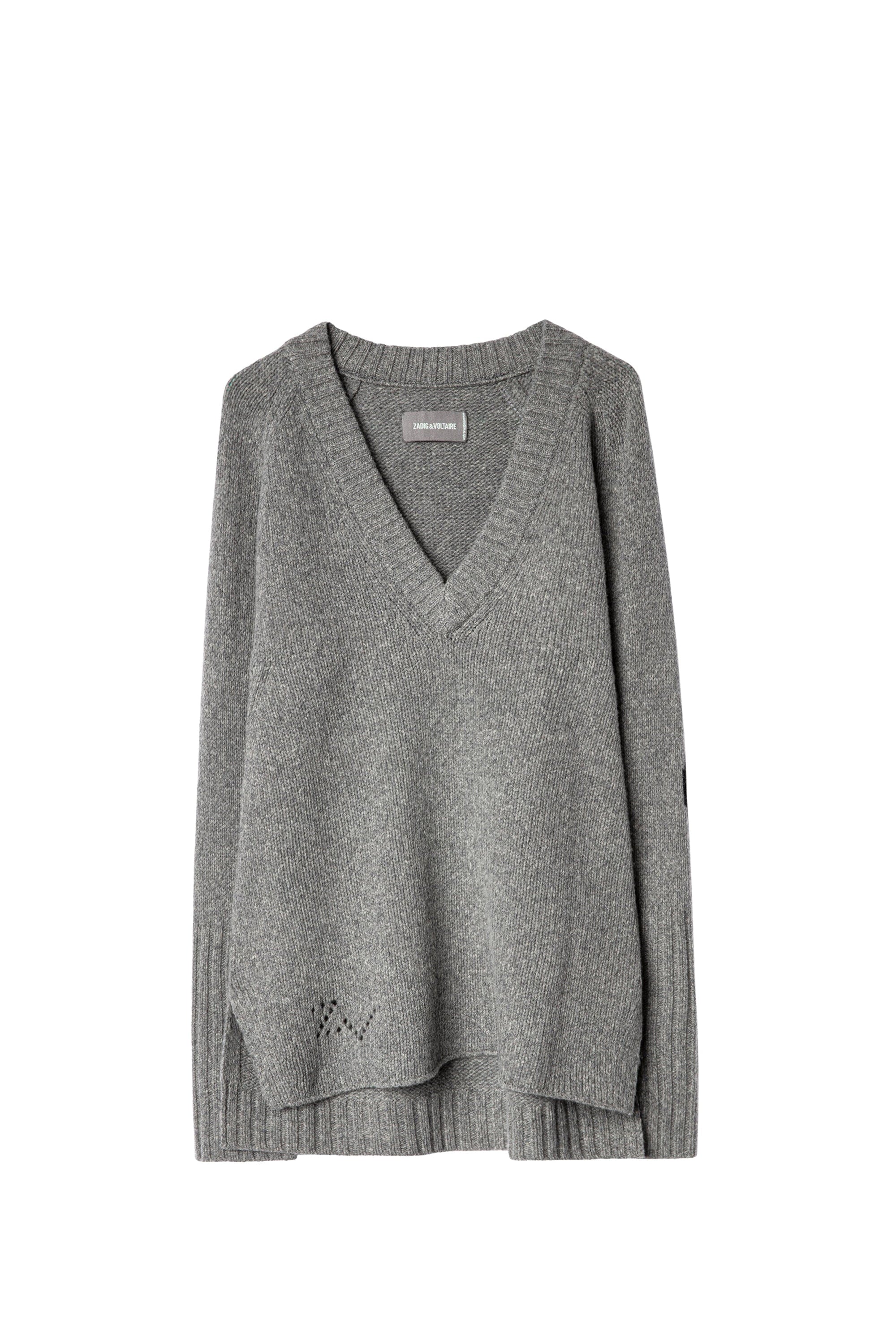 Valma Merino jumper - China grey
