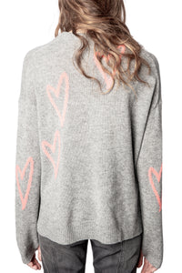 Pull Markus Markus en cachemire - Gris Chine