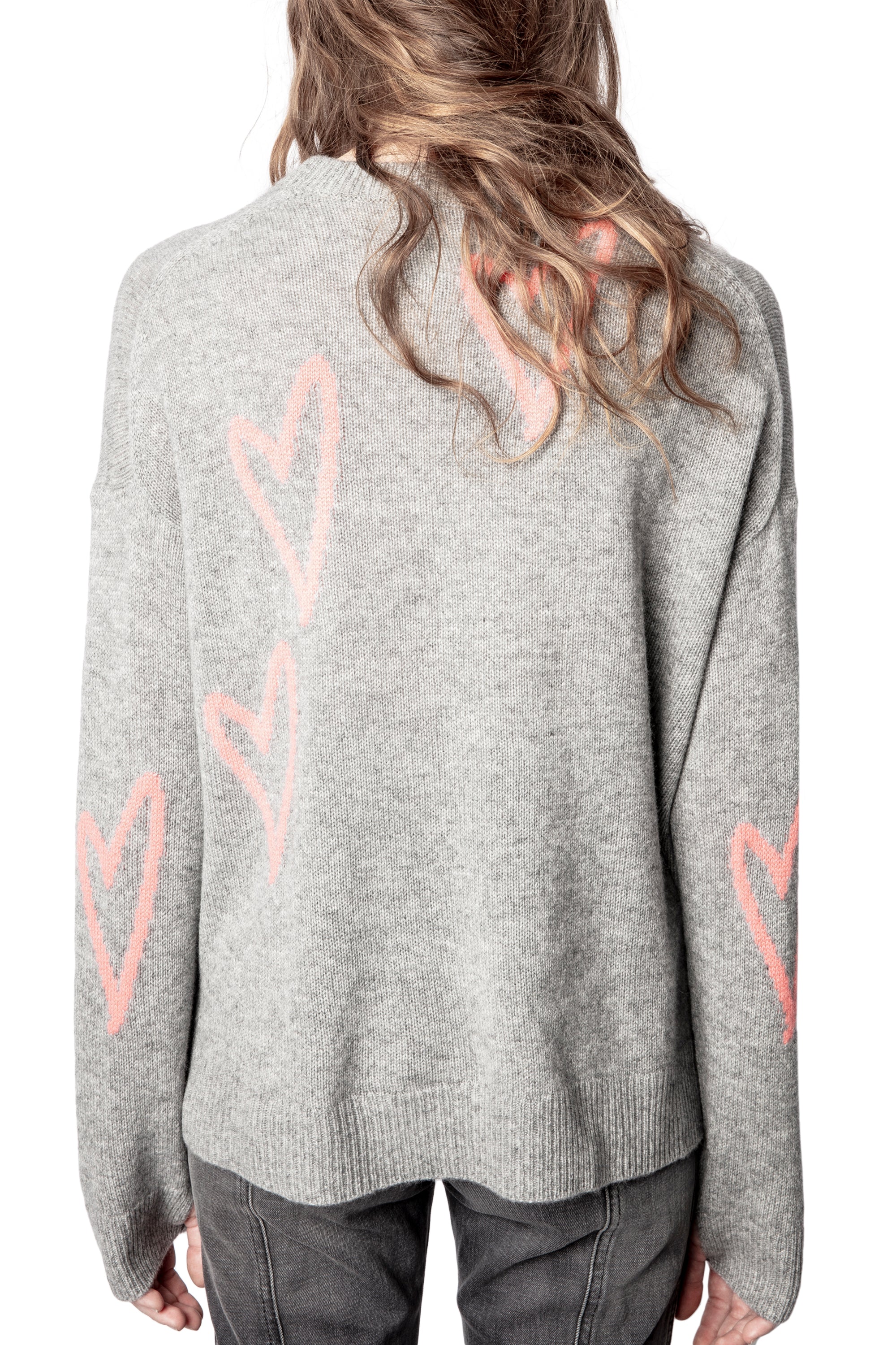 Pull Markus Markus en cachemire - Gris Chine