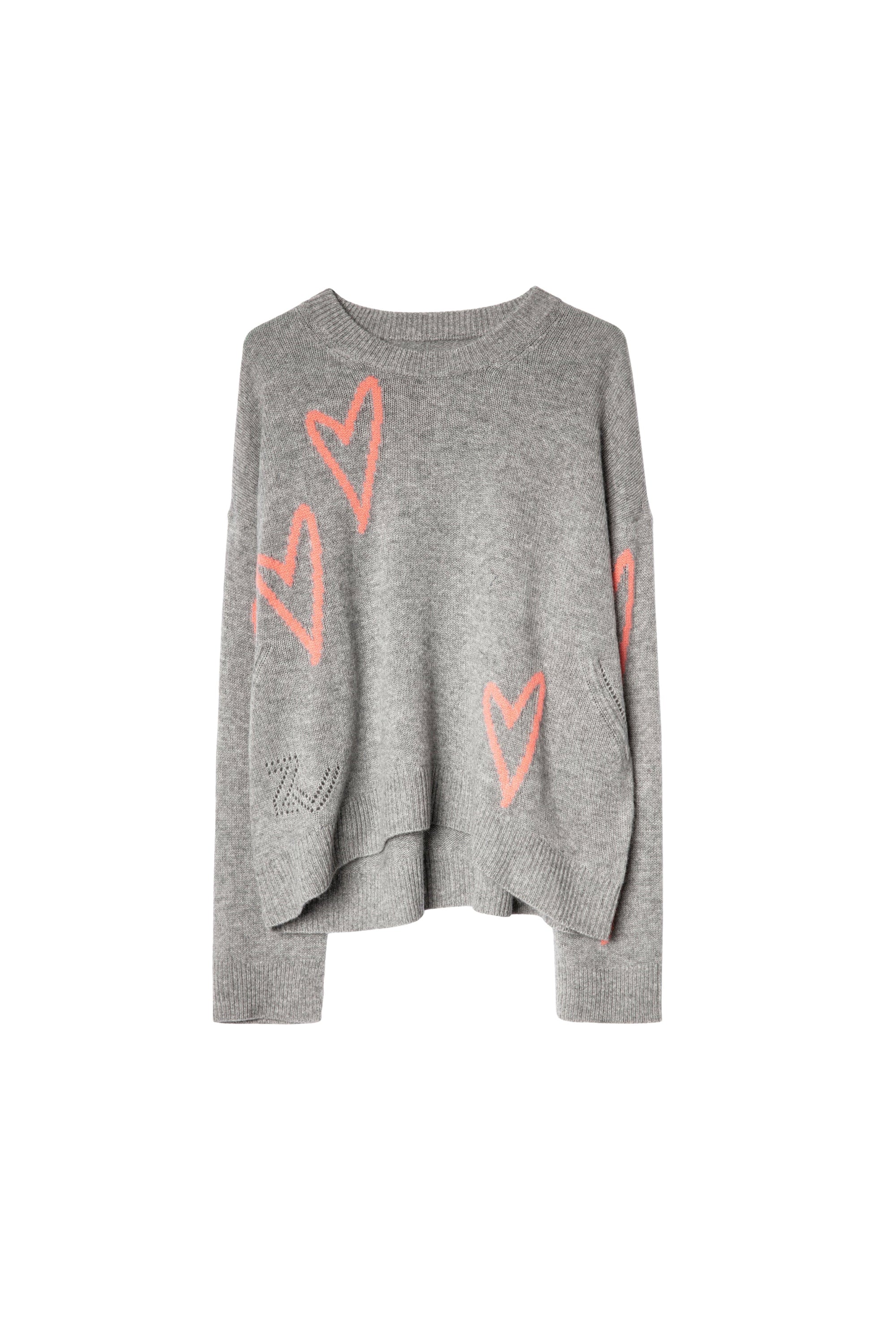 Pull Markus Markus en cachemire - Gris Chine