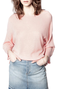 Pull Flint en cachemire - Pink Soft