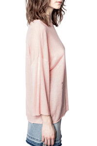 Pull Flint en cachemire - Pink Soft