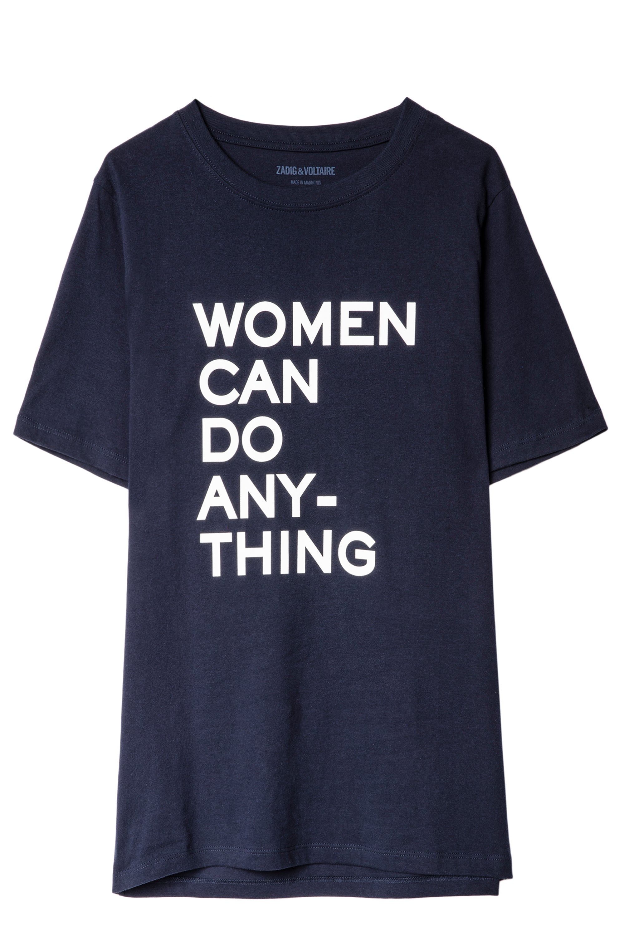 ZHORS LIGNE ENCRE BELLA COTTON INTERLOCK T-SHIRT