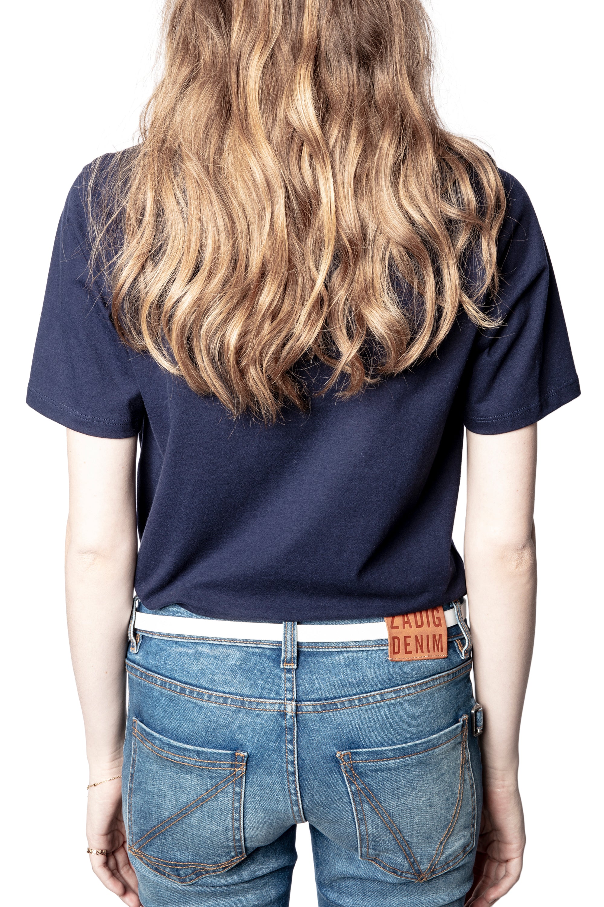 ZHORS LIGNE ENCRE BELLA COTTON INTERLOCK T-SHIRT