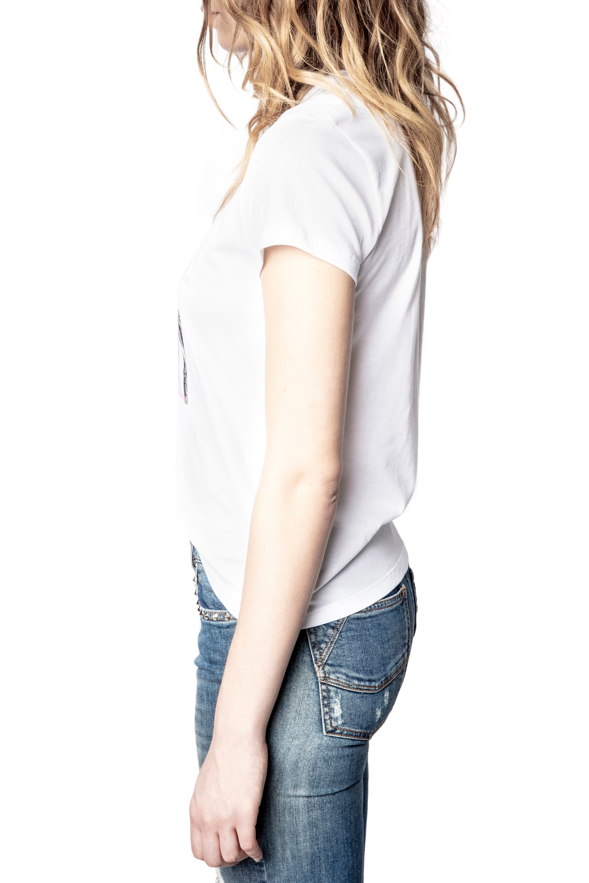 Zoe Photoprint T-shirt - White