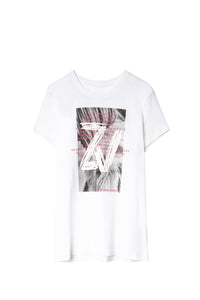 Zoe Photoprint T-shirt - White