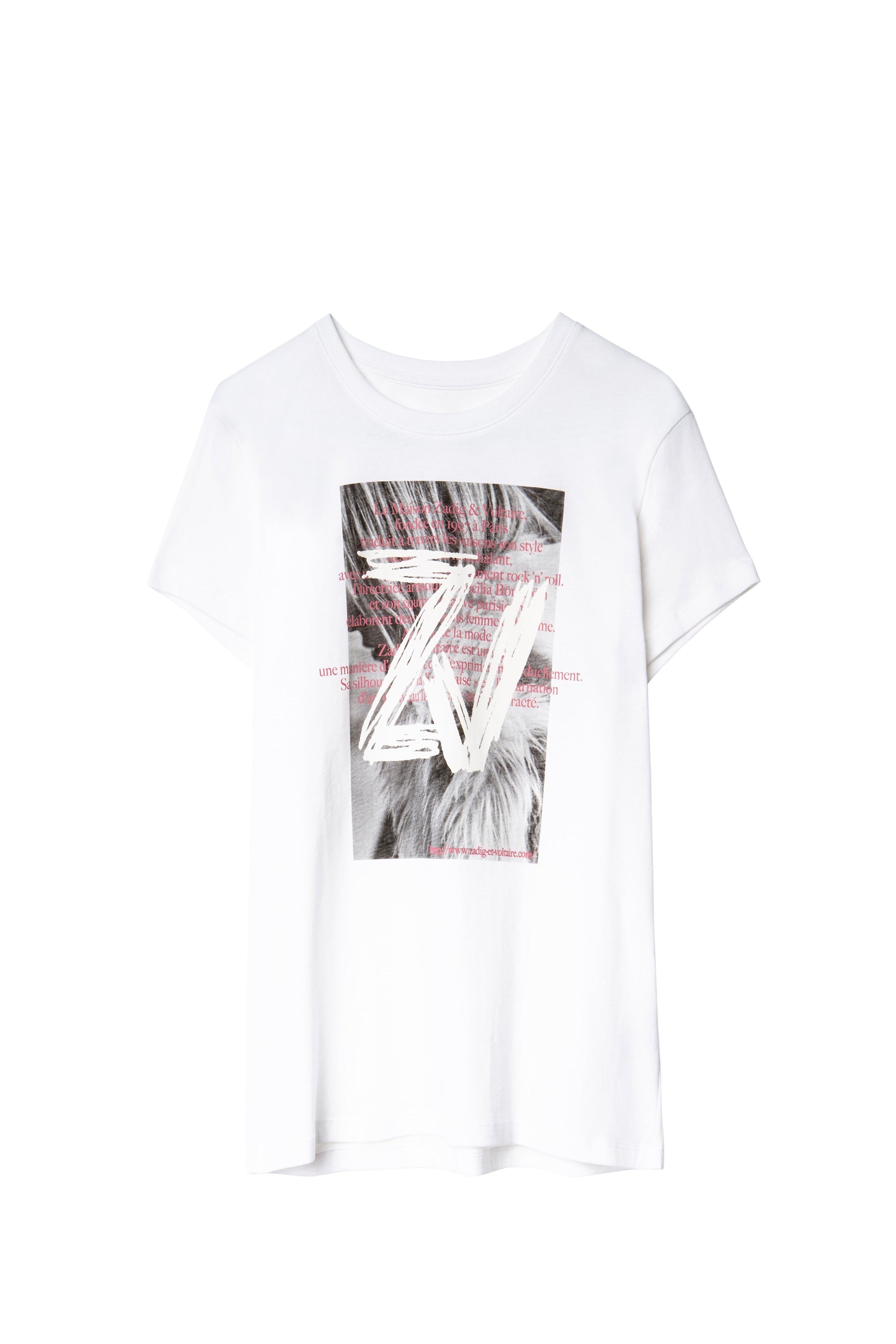 Zoe Photoprint T-shirt - White