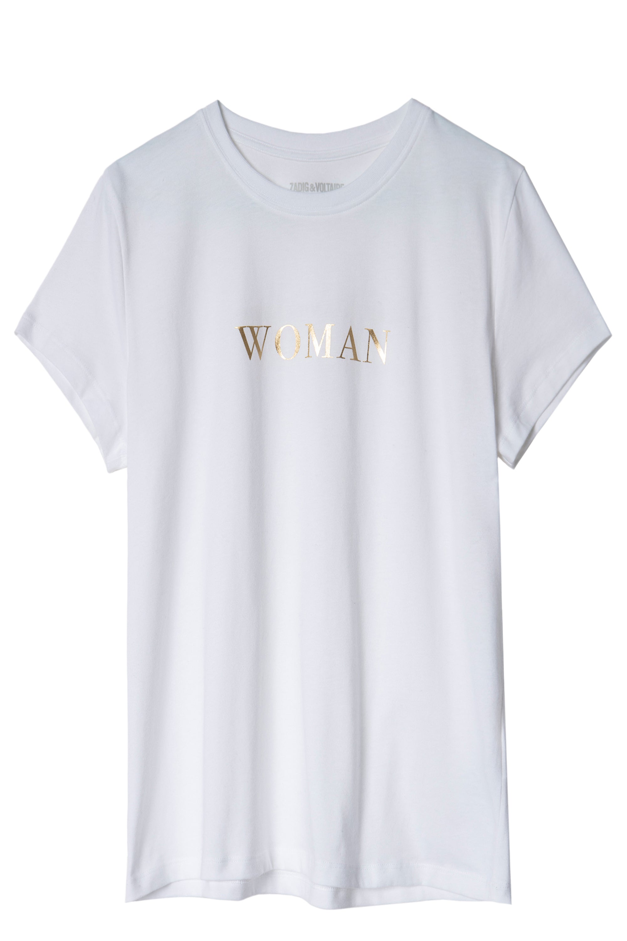 ZHORS LIGNE BLANC ZOE CITATION T-SHIRT CO/PE PRI