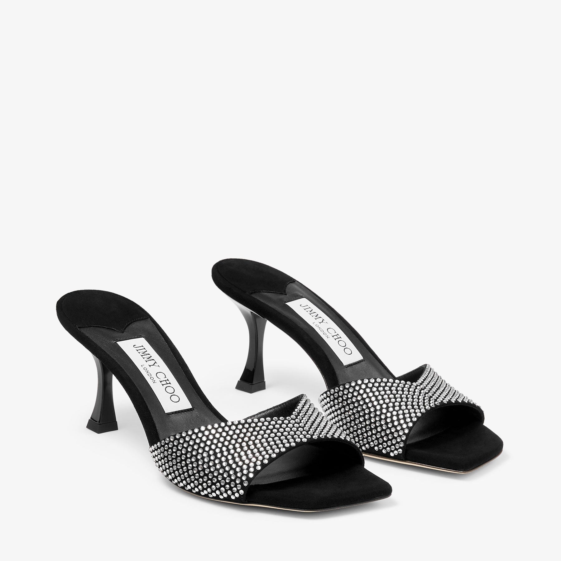 ZNO STOCK 0 / Reco 280 BLACK/CRYSTAL Sandal SKYE 70