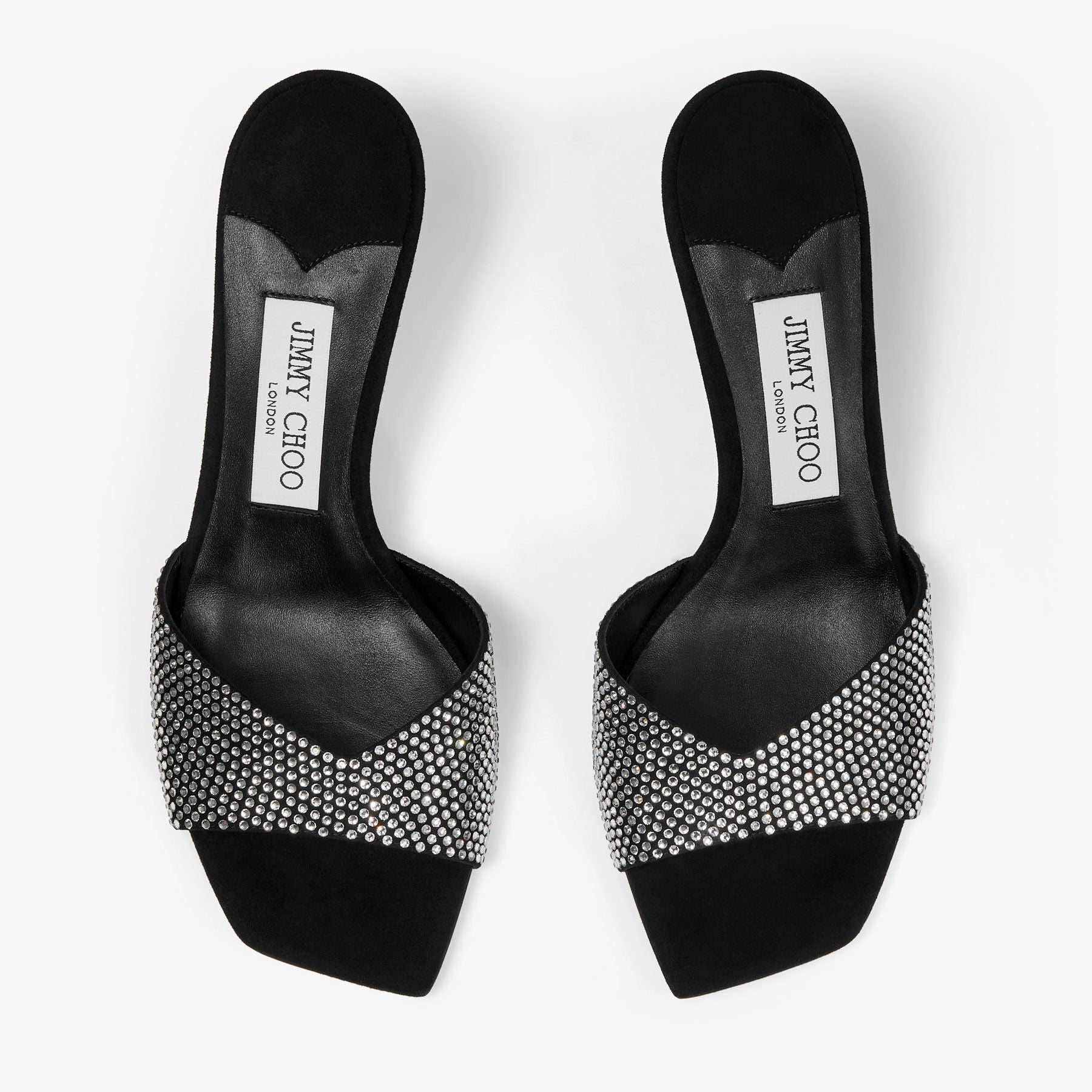 ZNO STOCK 0 / Reco 280 BLACK/CRYSTAL Sandal SKYE 70