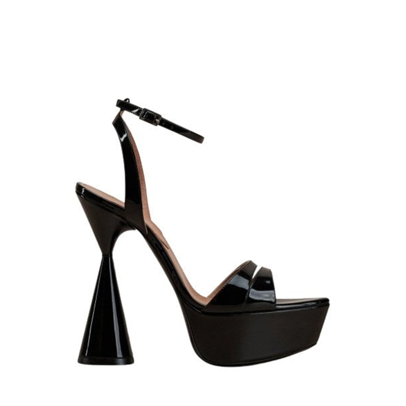 Skye 130 leather sandals - Black