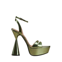 Skye 130 leather sandals - Green