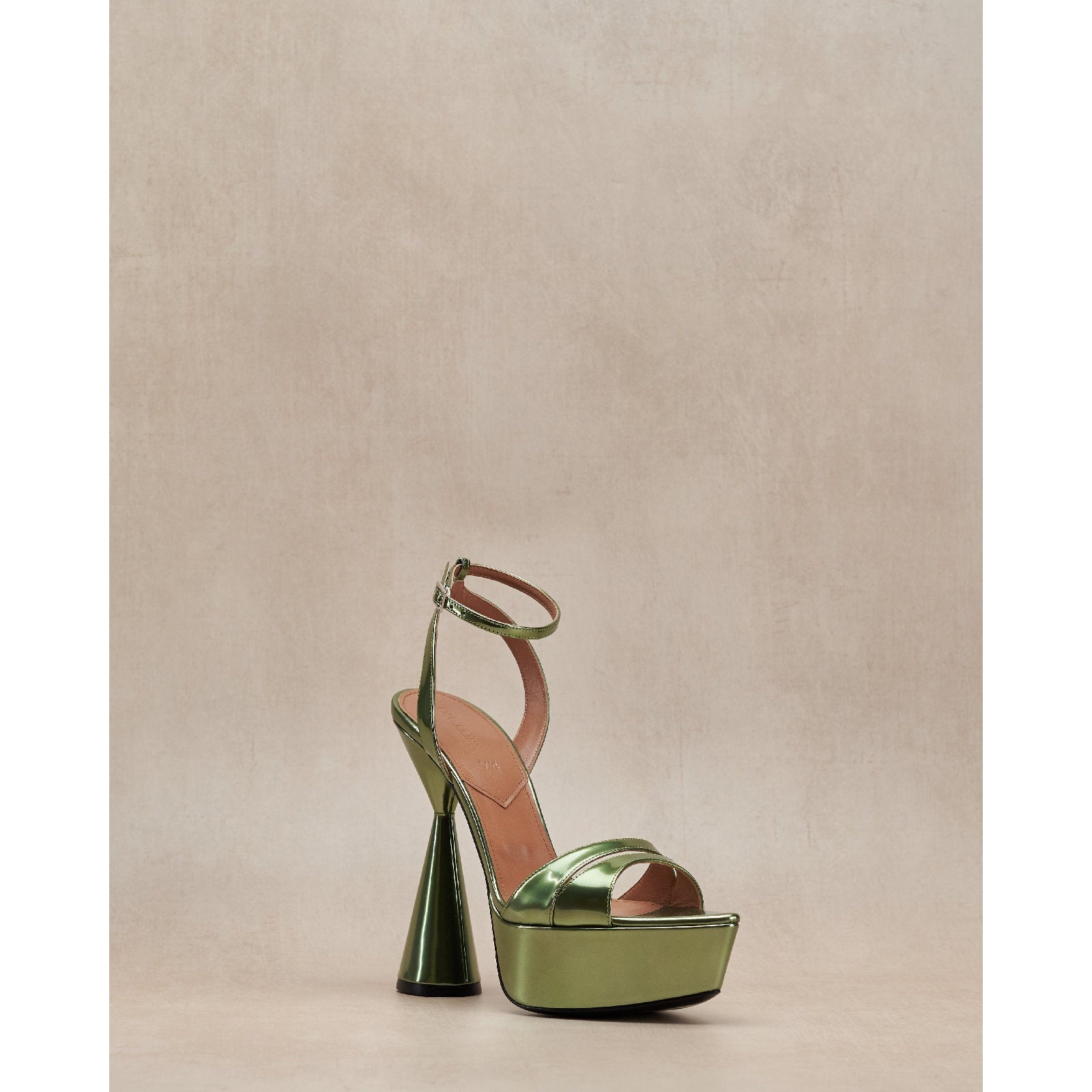 Skye 130 leather sandals - Green