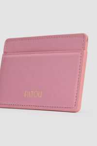 Rosebloom Pink / Porte-cartes JP en cuir