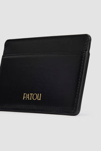 Black / Porte-cartes JP en cuir