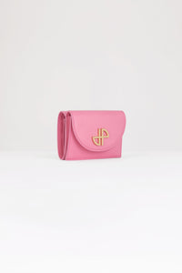 Portefeuille JP en cuir - Rose