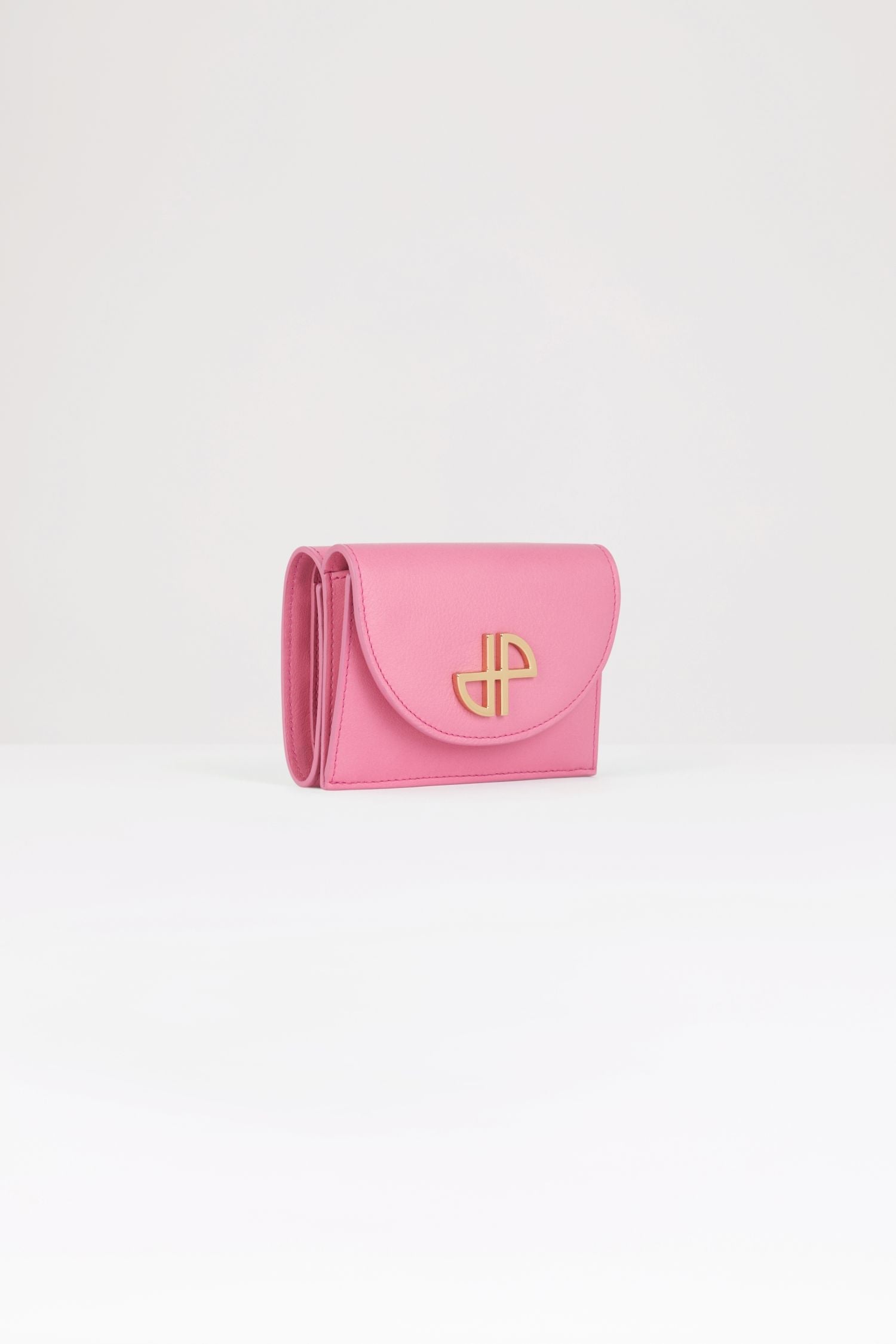 Portefeuille JP en cuir - Rose