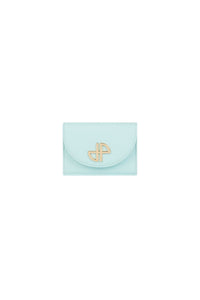 Portefeuille JP en cuir - Vert Menthe