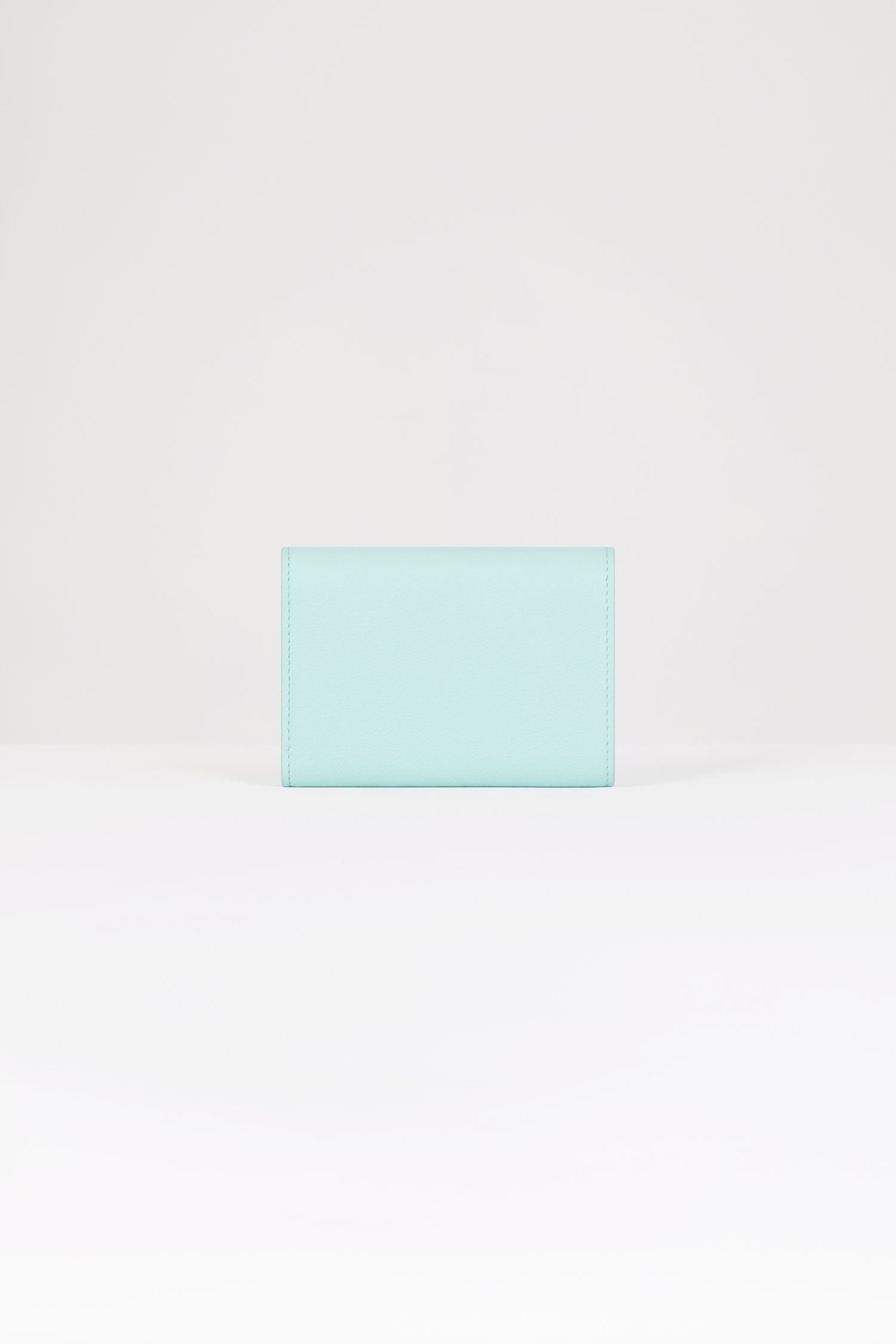 Portefeuille JP en cuir - Vert Menthe