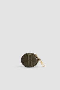 Mini pochette JP en cuir