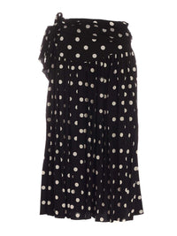 Jupe longue à pois - Black & Ivory