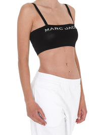Débardeur court avec logo - Black