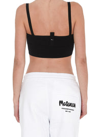 Débardeur court à logo - Black