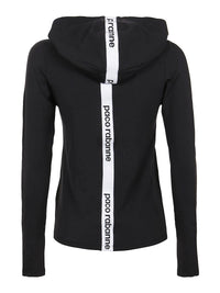 Sweat-shirt à capuche bodyline - Black