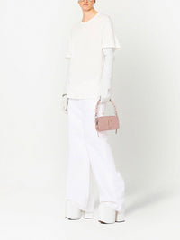 Sac à bandoulière Snapshot en cuir - Rose