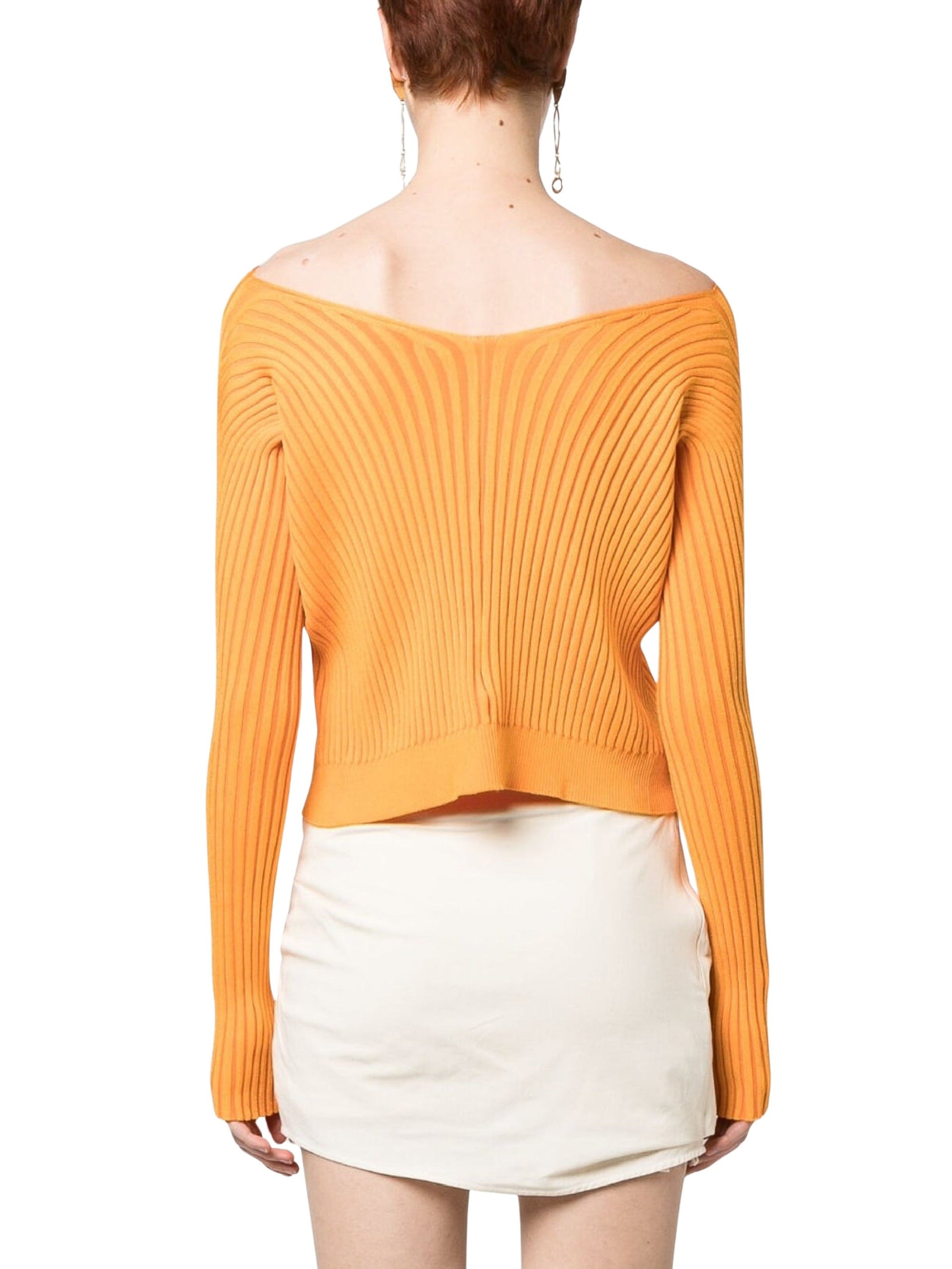 LIGHT ORANGE LA MAILLE PRALU LONGUE