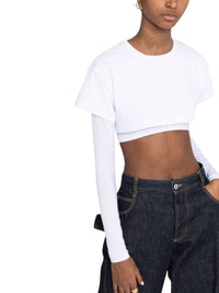 WHITE LE DOUBLE TSHIRT