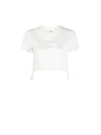1pcs NEW / COTTON SHELL PRINT - Heritage white