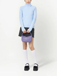 MINI   Mini sac Pushlock en cuir - Daybreak