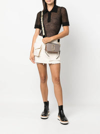 Sac à bandoulière Snapshot en cuir - Natural