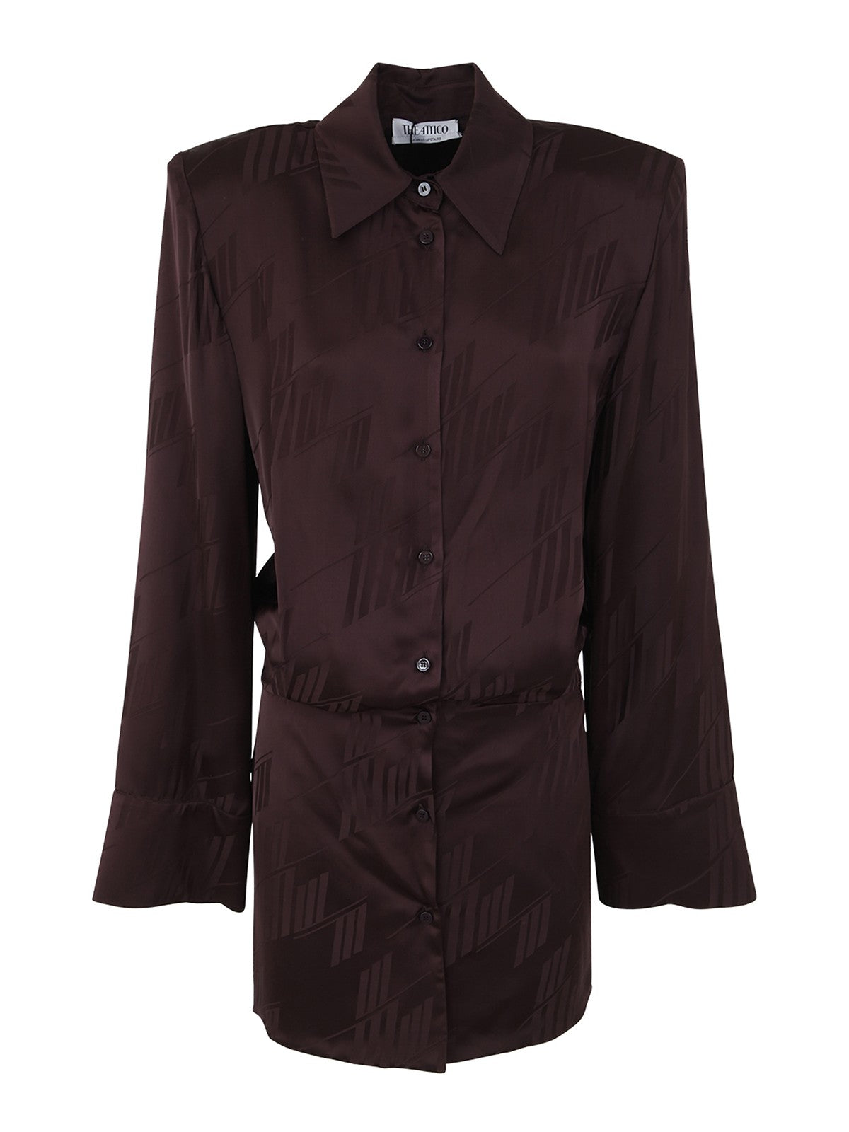 Margot mini dress - Dark brown