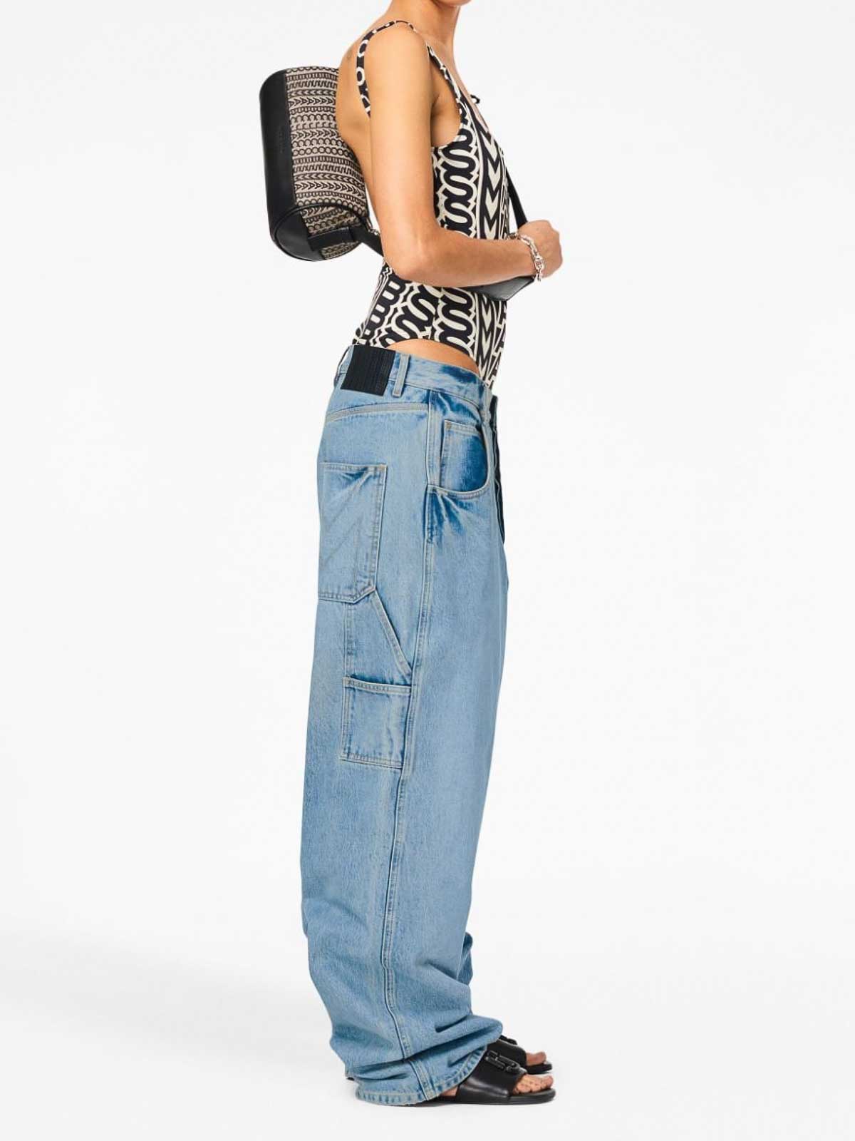 PAS INFO   Sac à bandoulière The Duffle imprimé - Beige