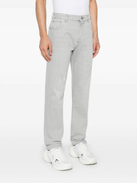 Pantalon classique en denim - Gris Clair Délavé