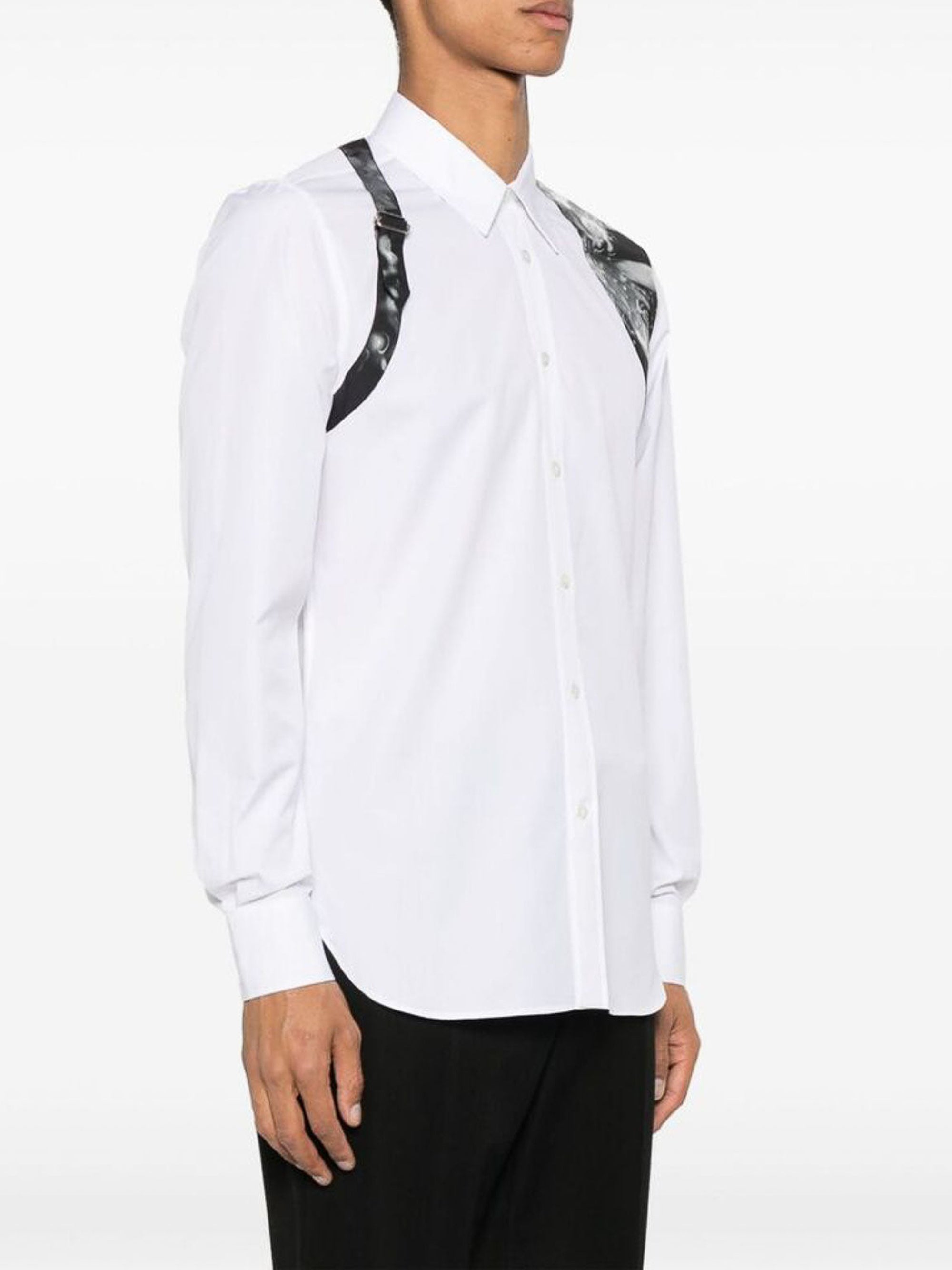 Chemise à imprimé - Optical White