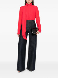 Sheer Twist Blouse - Lollipop