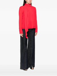 Sheer Twist Blouse - Lollipop