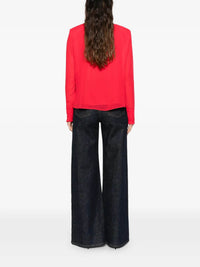 Sheer Twist Blouse - Lollipop