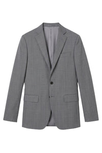 Veste de costume London en laine - Graphite Grey