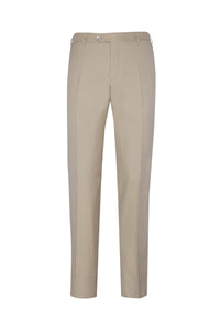Pantalon à plis - Beige