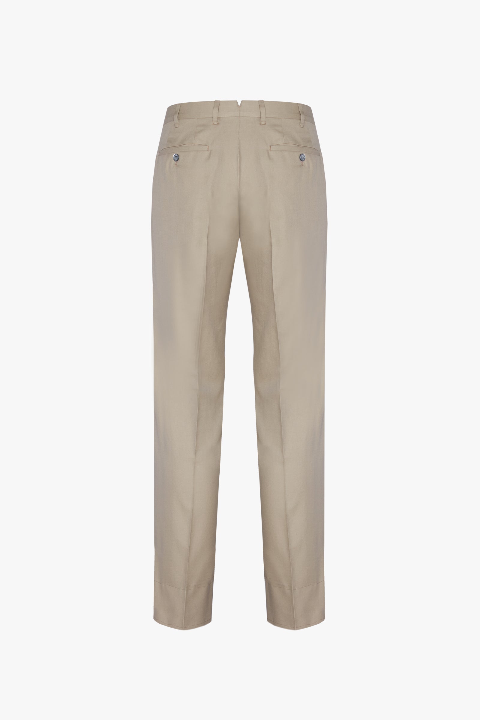 Pantalon à plis - Beige