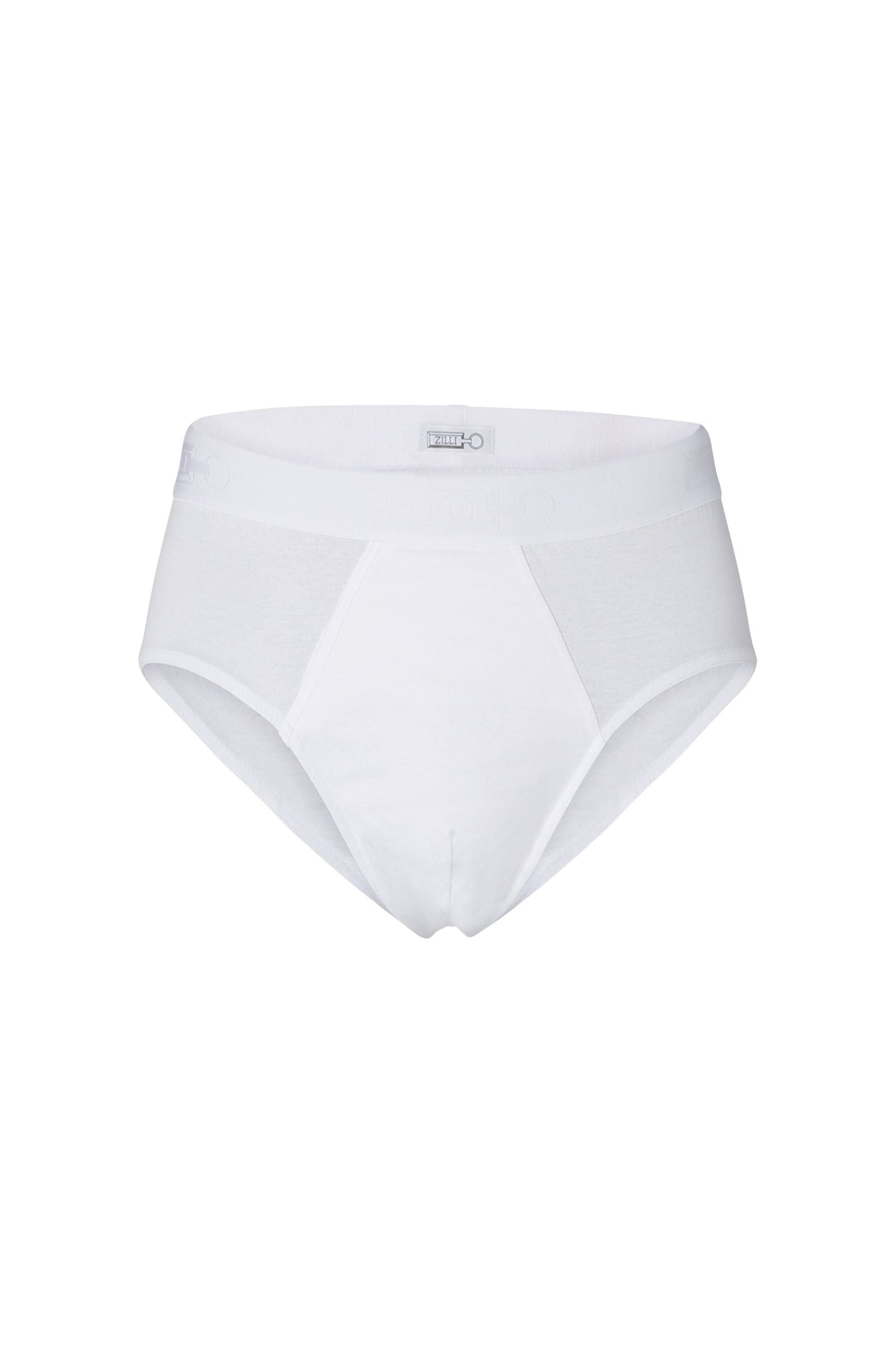 Slip à taille élastique - Blanc