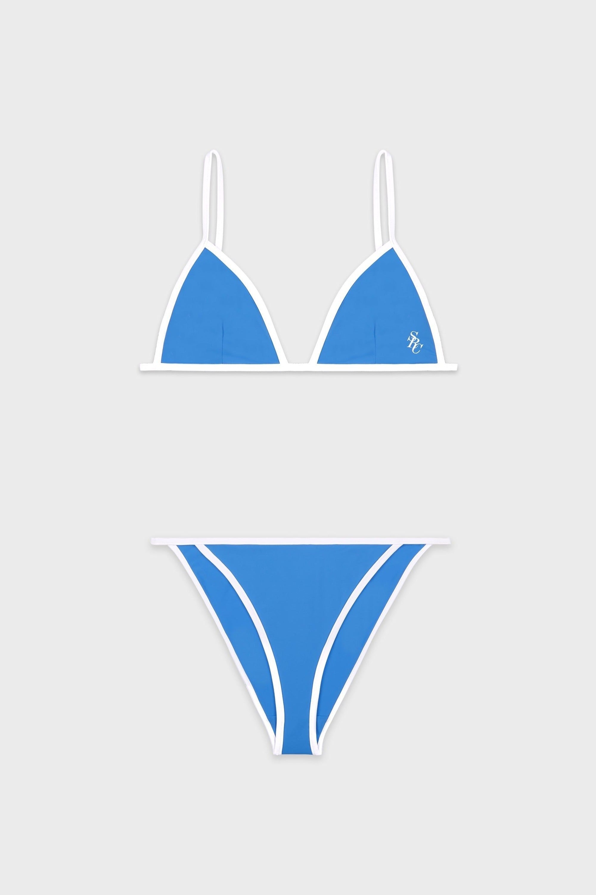 Haut de bikini triangle Kate à liseré - Juniper