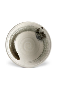 Bol à salade & ramen Sumi Brush en porcelaine - Gris
