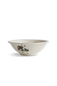 Bol à salade & ramen Sumi Brush en porcelaine - Gris