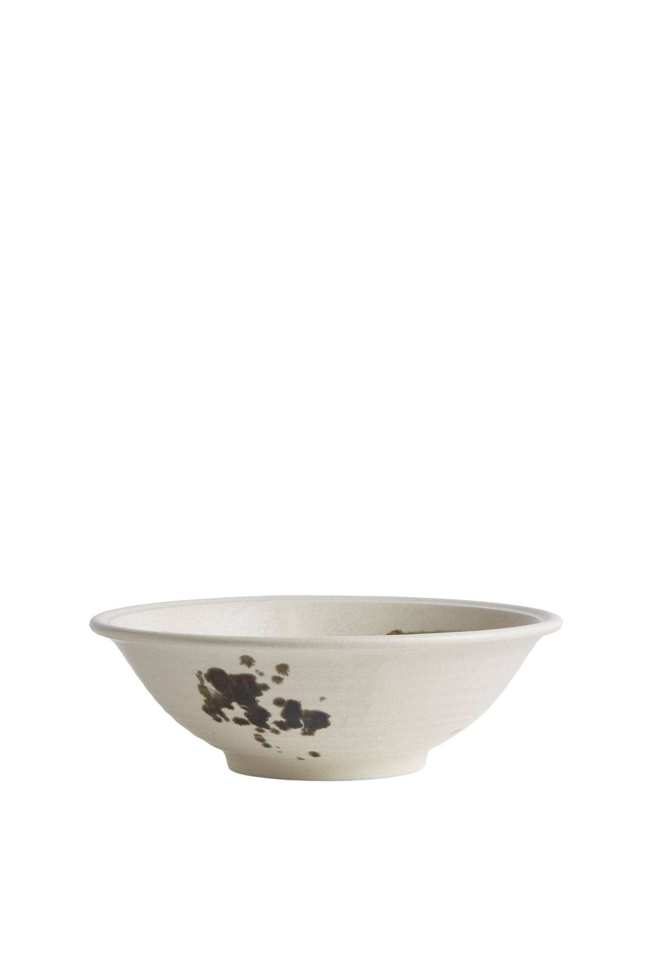 Bol à salade & ramen Sumi Brush en porcelaine - Gris