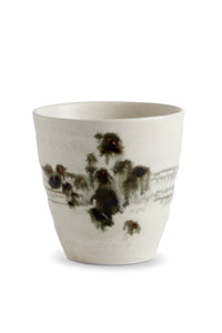 Tasse Sumi Brush en porcelaine - Gris